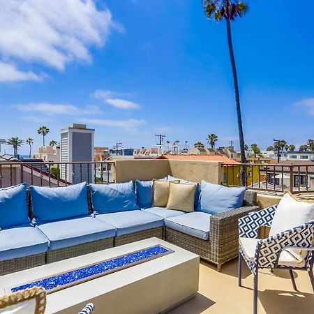 Stunning Ocean View Home W Rooftop Terrace, Firepit, Fast Wifi, Ac & Parking! سان دييغو المظهر الخارجي الصورة