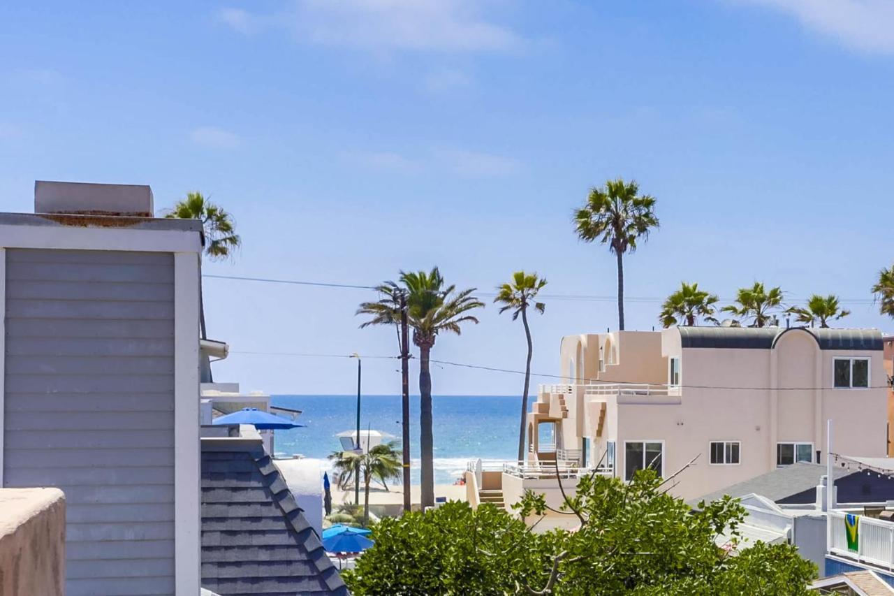 Stunning Ocean View Home W Rooftop Terrace, Firepit, Fast Wifi, Ac & Parking! سان دييغو المظهر الخارجي الصورة