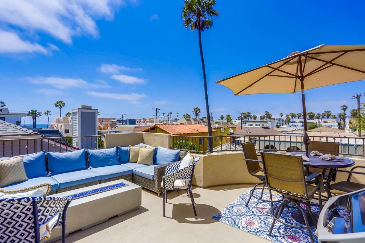 Stunning Ocean View Home W Rooftop Terrace, Firepit, Fast Wifi, Ac & Parking! سان دييغو المظهر الخارجي الصورة