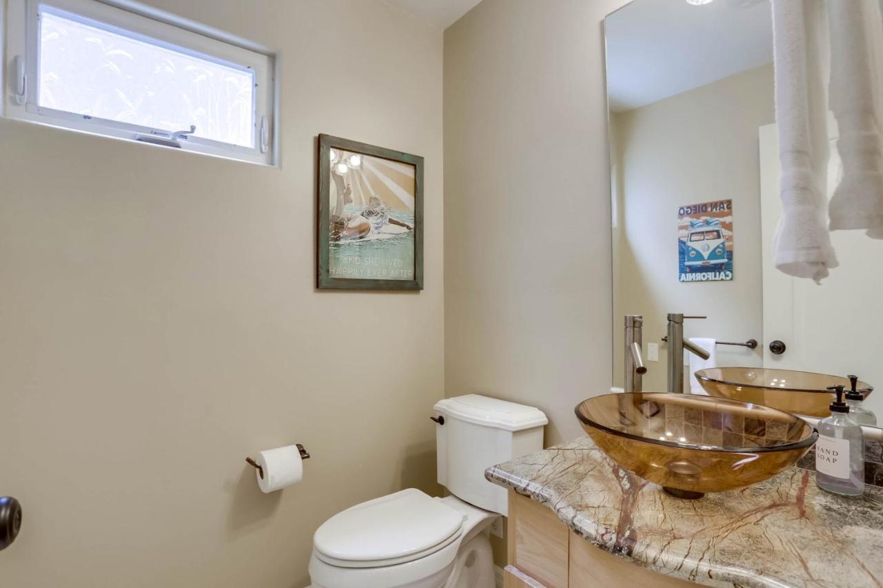 Stunning Ocean View Home W Rooftop Terrace, Firepit, Fast Wifi, Ac & Parking! سان دييغو المظهر الخارجي الصورة